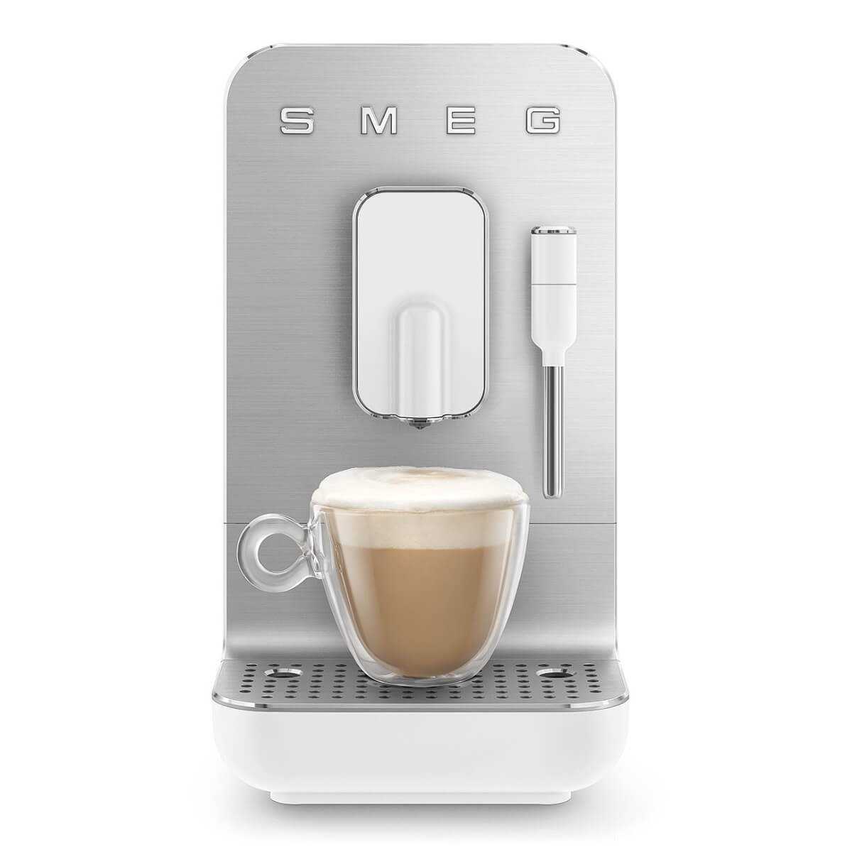 Smeg 50’s Style Espresso Automatic Bean To Cup Coffee Machine, White