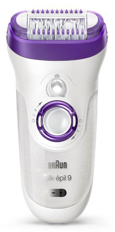 Silk Epilator 9 - Wet & Dry, Shaver Legs, Body & Face