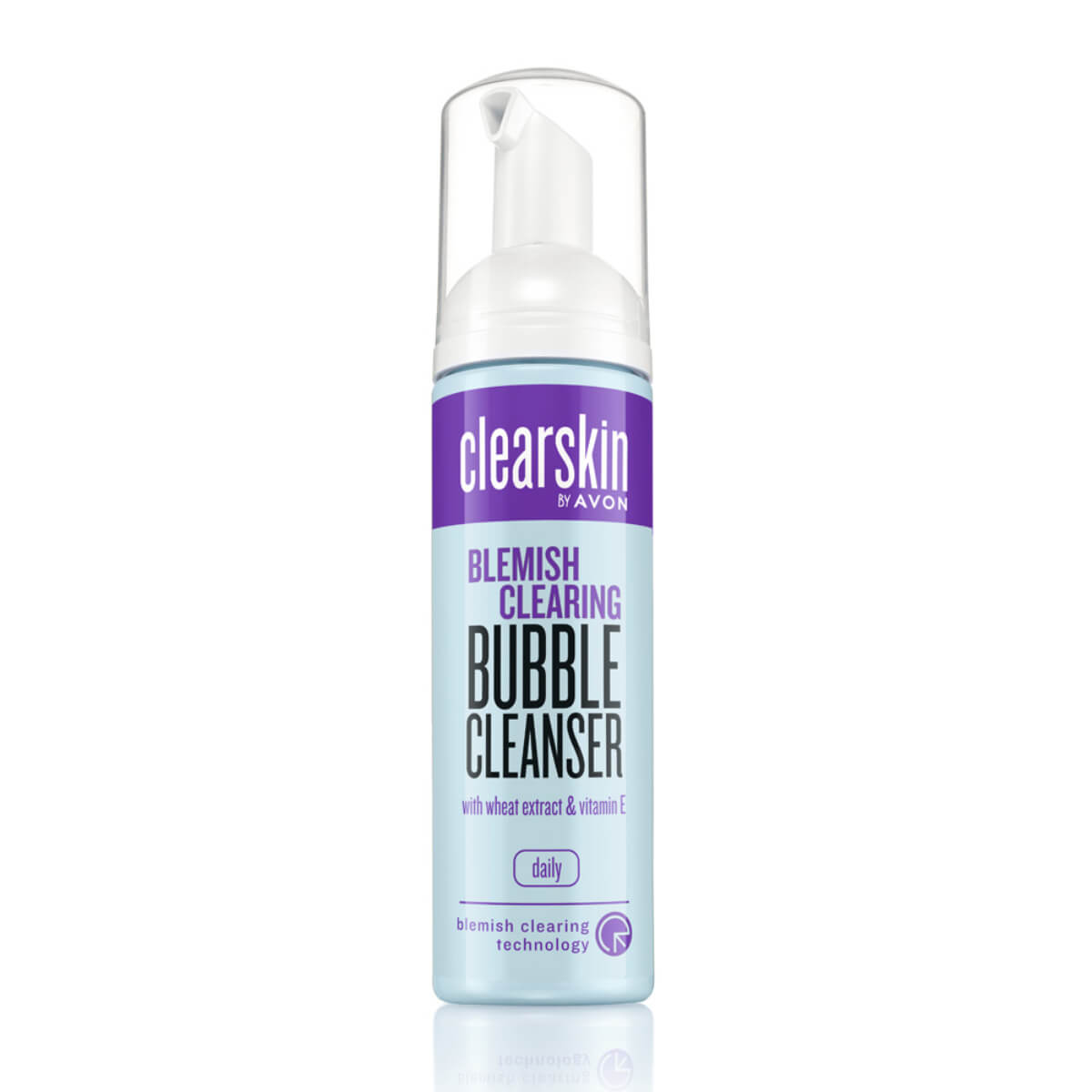 Clearskin Blemish Clearing Oxygen Cleanser Transparent Blue Bottle 150Ml