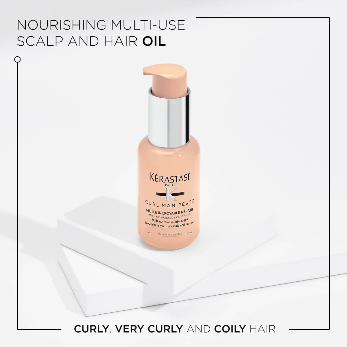 Curl Manifesto Huile Sublime Repair Nourishing Hair and Scal