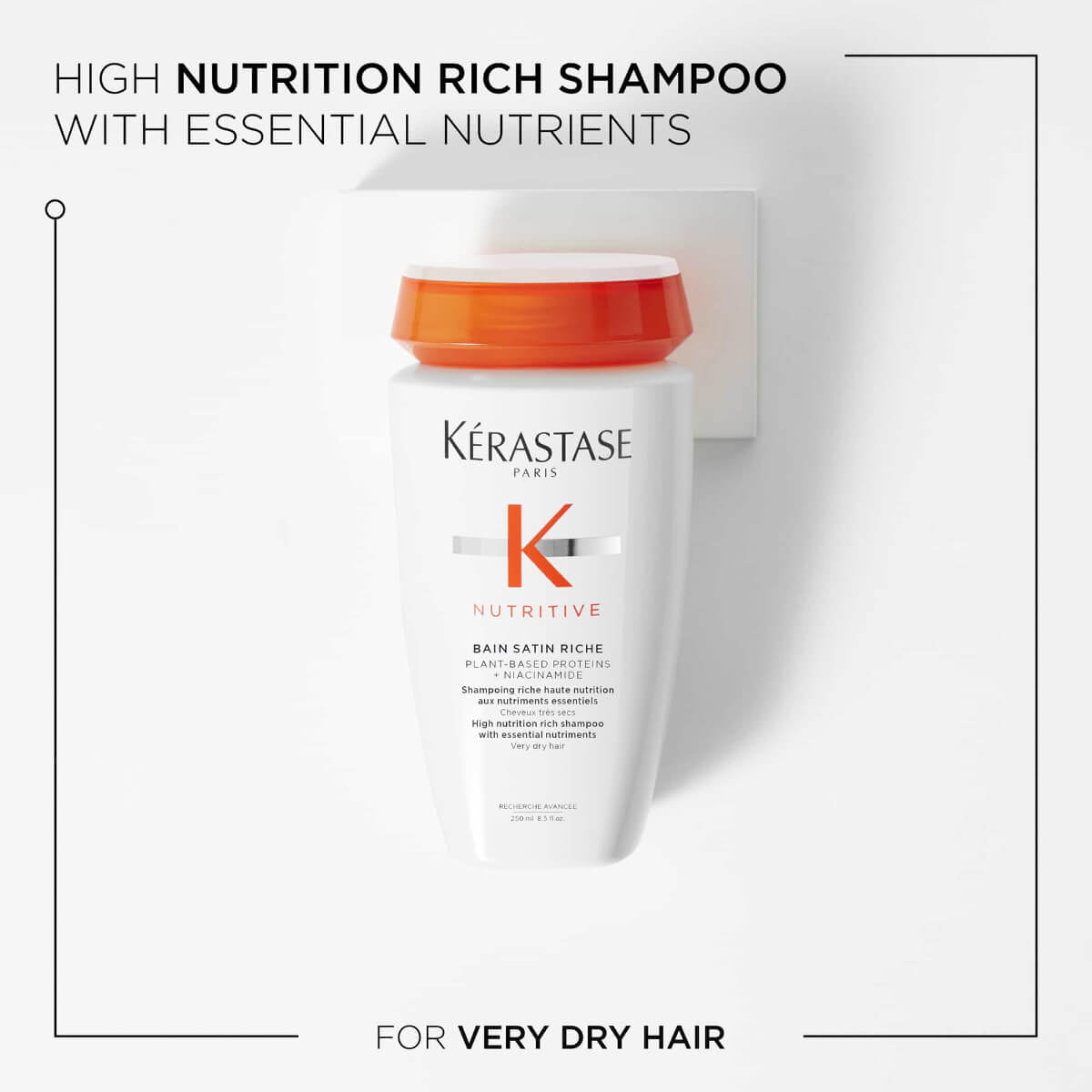 Kerastase Nutritive Bain Satin Hydrating Shampoo Hair 250ml