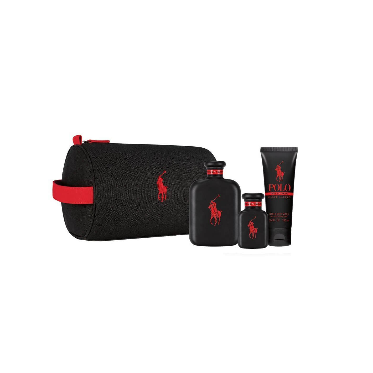 Ralph Lauren Polo Red Extreme Travel Kit 4-Piece Set