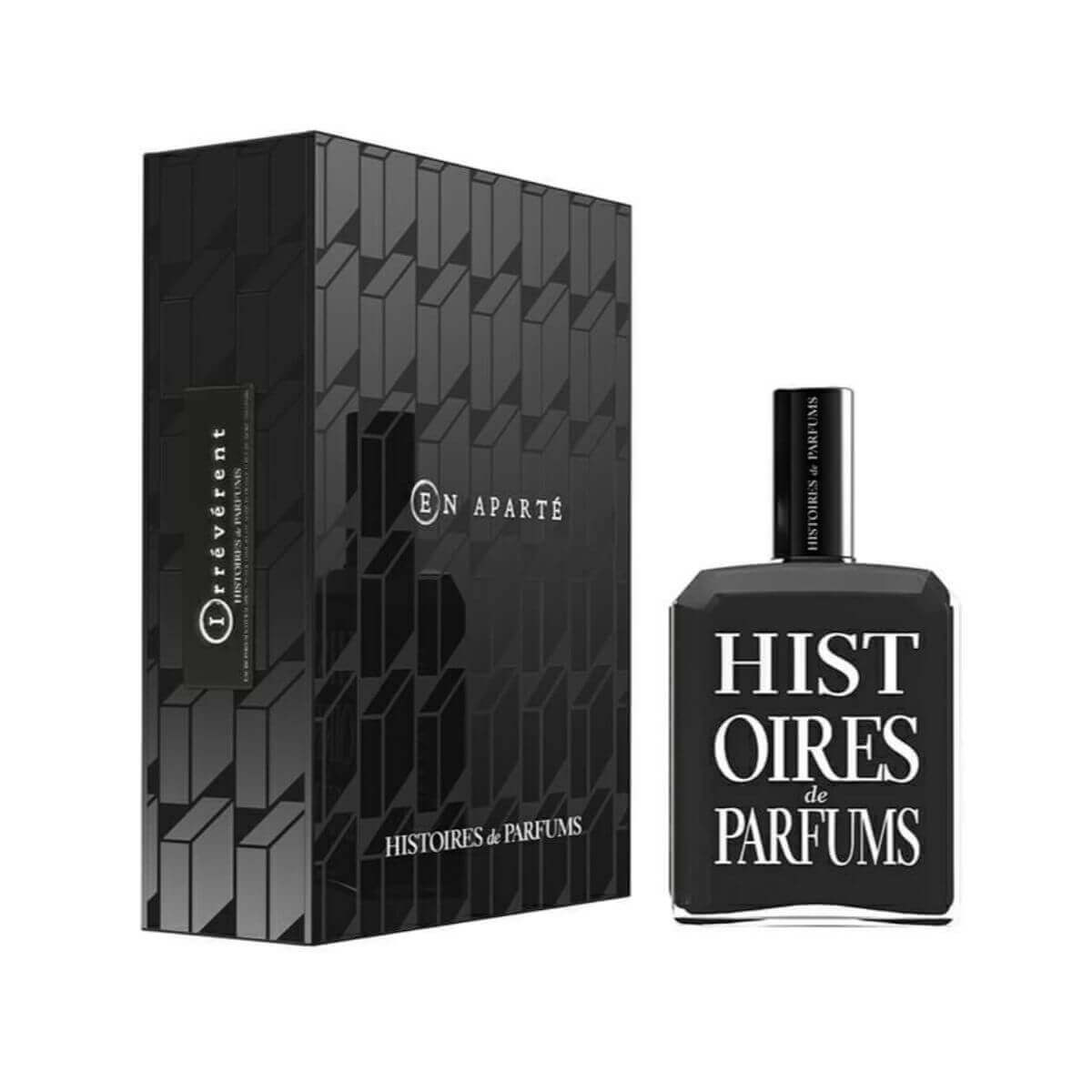 Histoires De Parfum – Irreverent, A Woody Spicy Fragrance For Both Women And Menthe Sweet Freshness Of Lavender, Oud And Elemi Tingle Your Olfactory Sensesirreverent, A Fierce Scent That Fears Nobody!Top Notes: Lavender, Elemi, BergamotHeart Notes: Styrax, Coffee, OudBase Notes: Amber, Patchouli, Sandalwood.