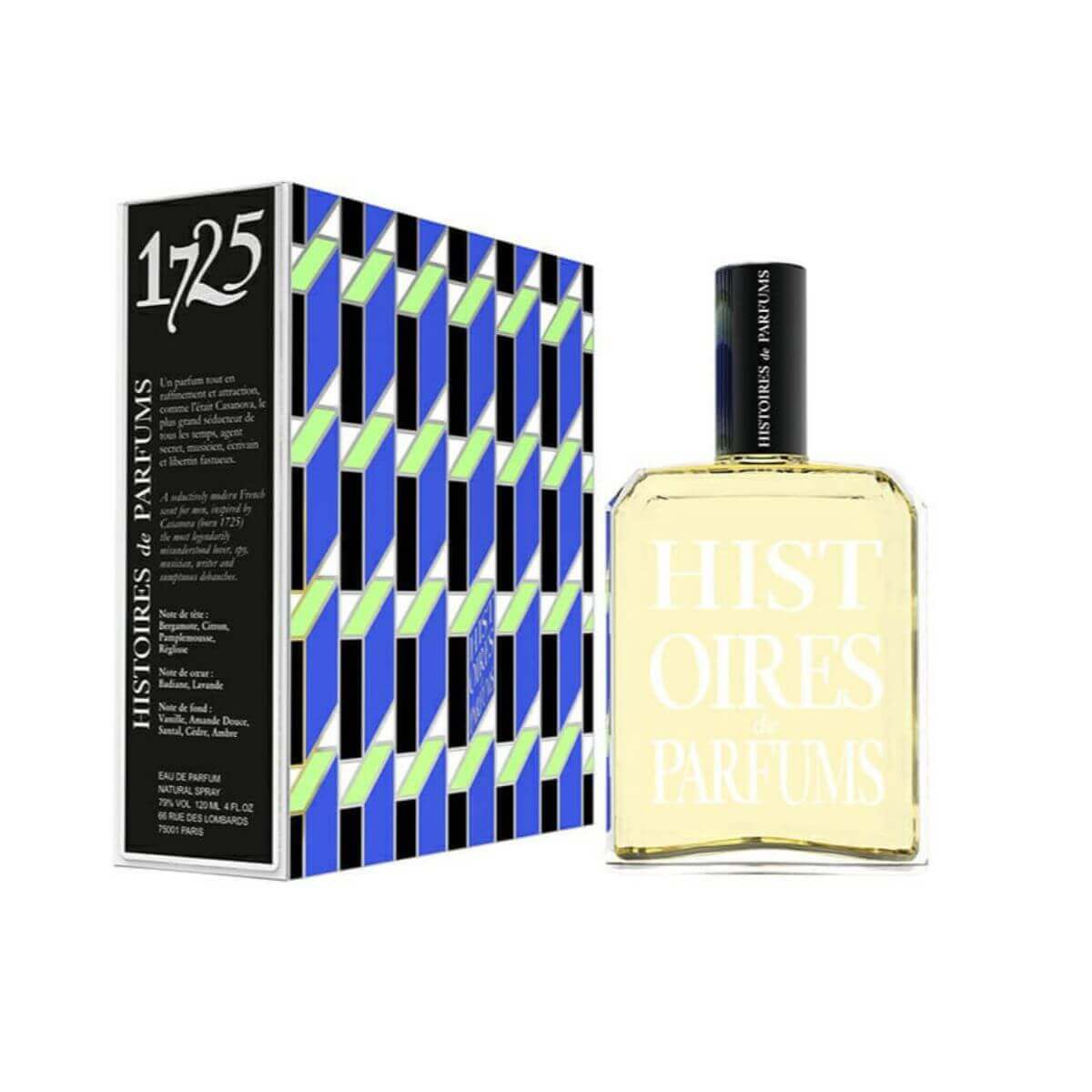 Histoires De Parfum – Casanova 1725, In The City Of Love Venice The Symbol Of Seduction Was Born: Giacomo Girolamo Casanovaa Scent For Men That Is Full With Intense Pleasure And Seduction With Its Touches Of Bergamot And Soft Lavenderyou Deserve To Be A Casanova!Top Notes: Licorice, Grapefruit, Bergamot, CitrusHeart Notes: Star Anise, LavenderBase Notes: Amber, Sandalwood, Cedar, Vanilla, Almond.