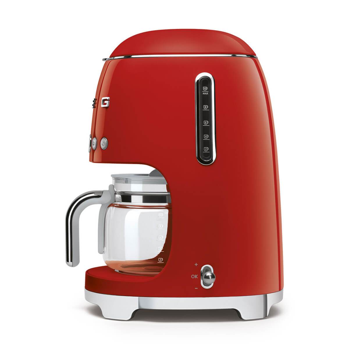 Smeg 50's Style Drip FIlter Coffee Machine - Red