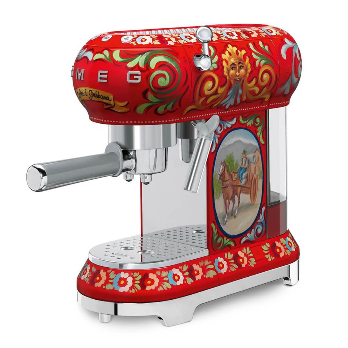 Smeg Dolce & Gabbana Espresso Machine , 50's Retro Style