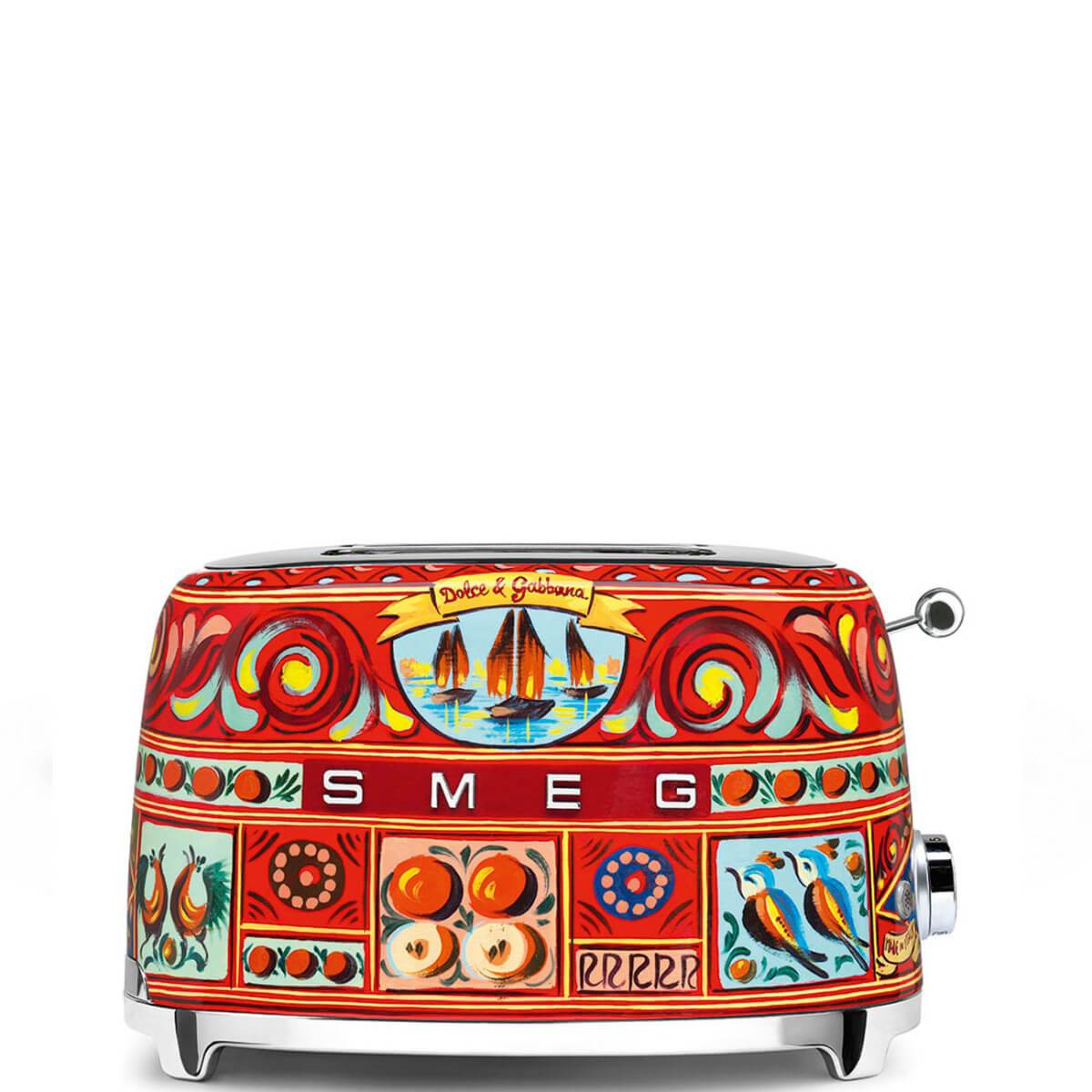 Smeg Dolce & Gabbana 2-Slice Toaster, 50's Retro Style