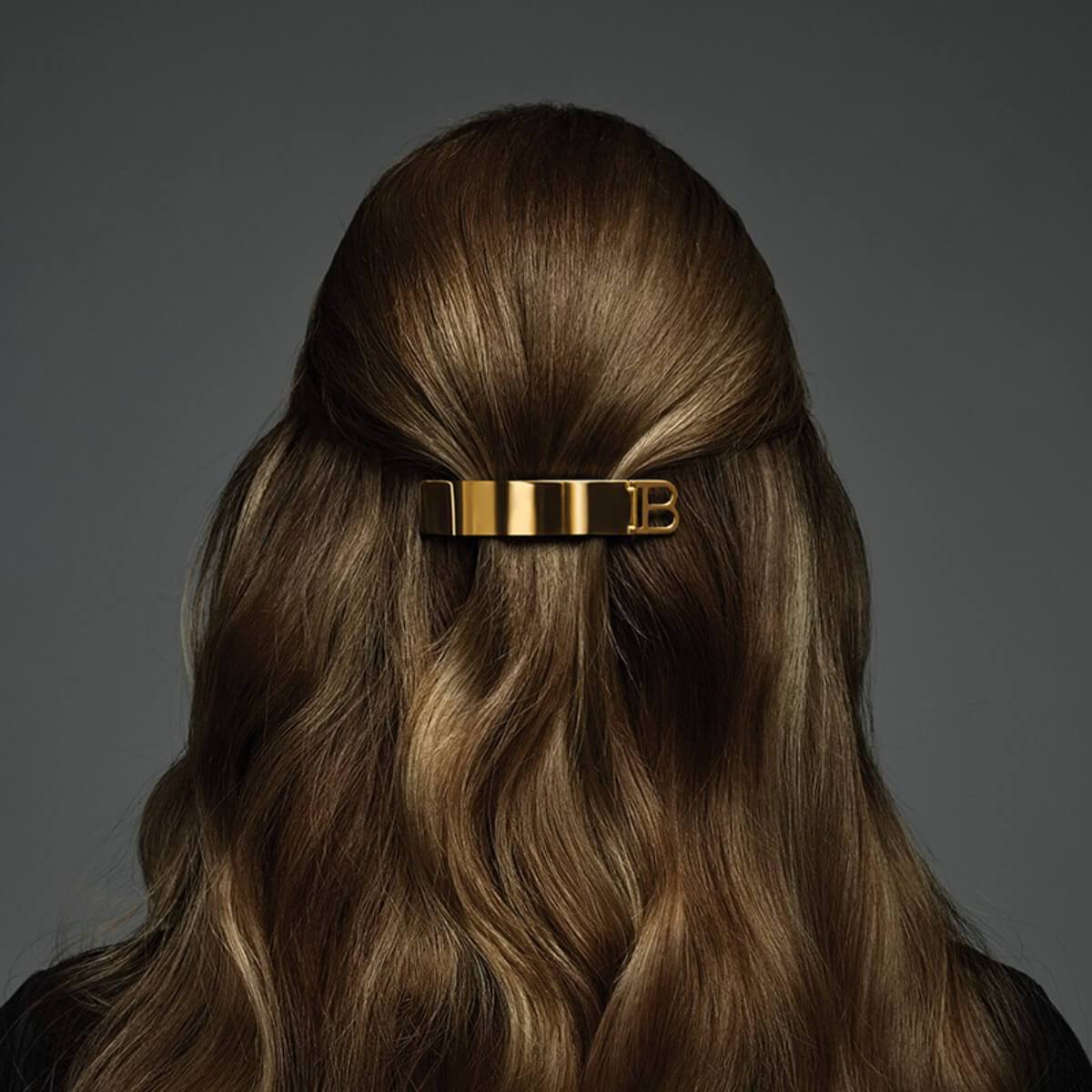 Limited Edition Barrette Pour Cheveux B Gold SS21