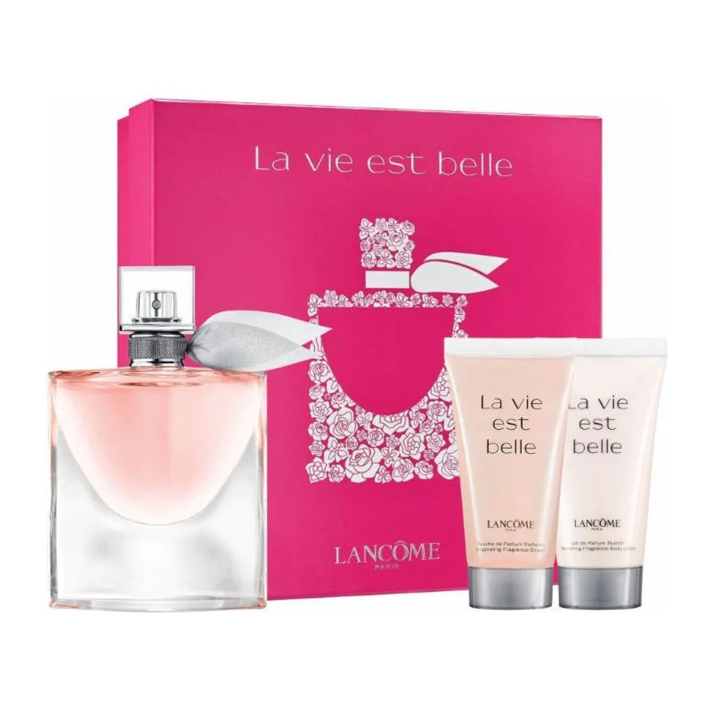 Lancôme La Vie Est Belle EDP 50ML + 50ML Body Lotion + 50ML Shower Gel - Gift Set