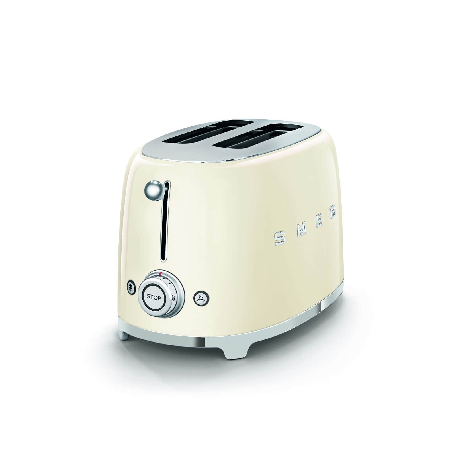 SMEG 50's Style 2 Slice Toaster - Cream Color