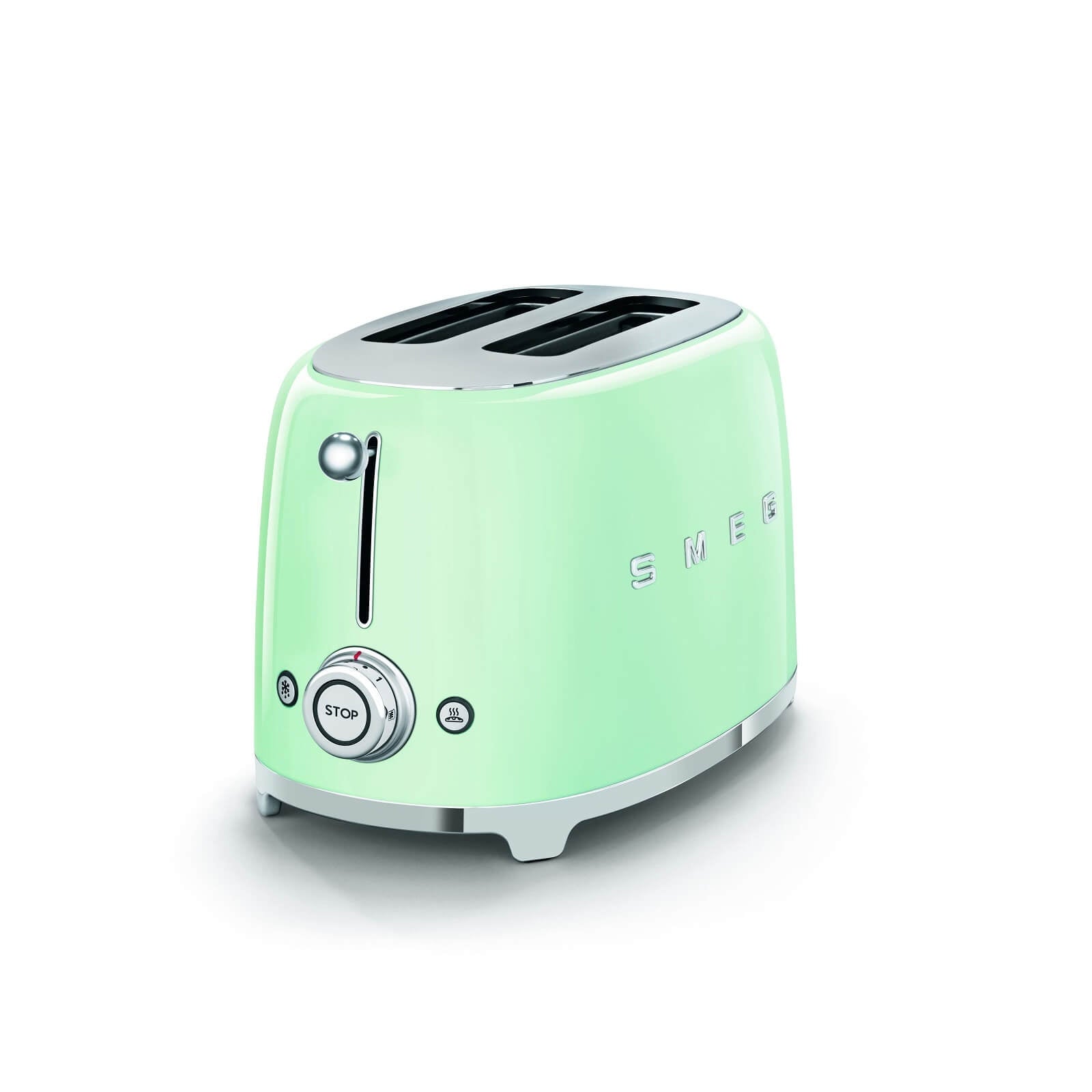 SMEG 50's Style 2 Slice Toaster - Pastel Green Color